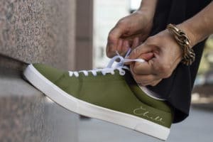 Canvas sneakers