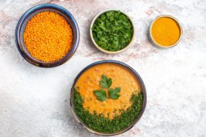Lentil and Spinach Soup