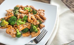Vegan Tempeh with Broccoli